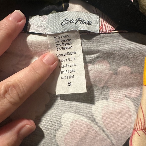 Floral Black Dress - Picture 2 of 5